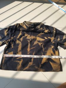 Unique Bleached Tie-Dye Tee