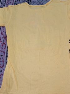 2 Tshirts (Yellow And Pink)