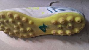 White SEGA Soccer Cleats