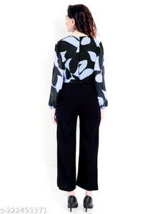 Chic Floral Print Jumpsuit
