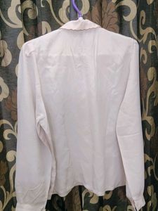 Classic White Button-Up Blouse