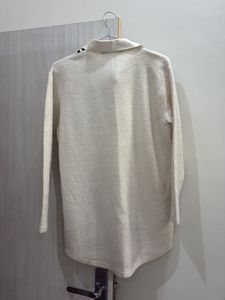 korean Collared Knit long  Sweater over