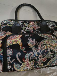 Big Size Embroidered Handbag New With Tag