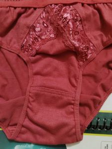 Red Bra and Panty Set