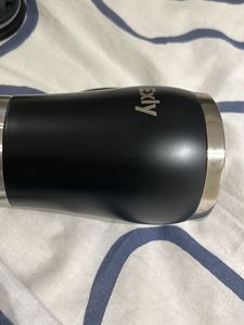 Black "Exly" Insulated Travel Mug