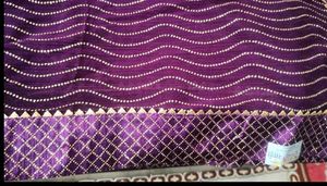 Elegant Purple Saree
