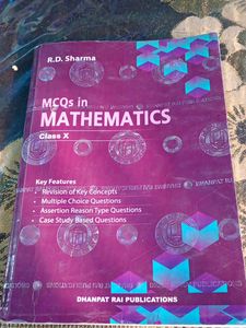 R.D. Sharma MCQs in Mathematics Class X