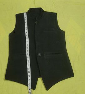 Boys Black Nehru Jacket