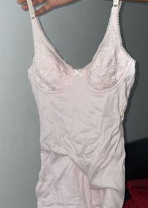 ⋆.˚coquette baby pink top .