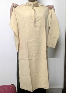 Cream Color / Off White Kurta Set For Men &amp; Boys