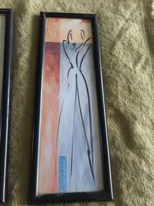 Framed Painting For Wall Decor Set Of 2