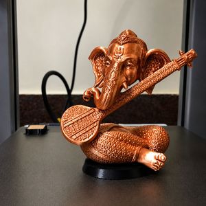 Ganesha Statue with Veena