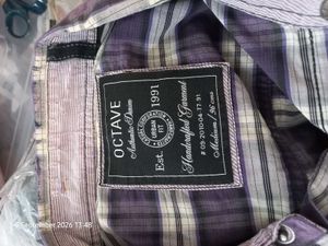 Men's Plaid Button-Down Shirt