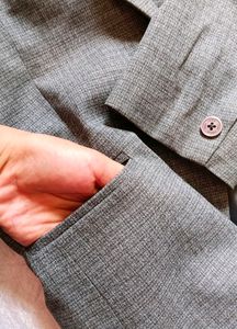 Park Avenue Women Blazer (Grey)