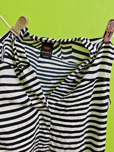 Striped Sleeveless Top