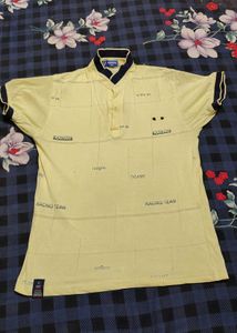 Men's Yellow Racing T-Shirt