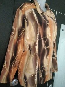 Stylish Printed Button-Up Shirt