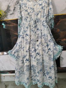 Print Kaftan Dress
