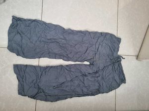 Comfortable Grey Palazzo Pants
