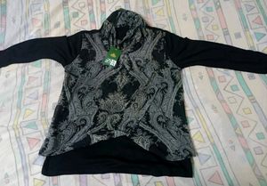 Trendy Black Top For Women - M