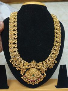 Matt gold antique finish haram