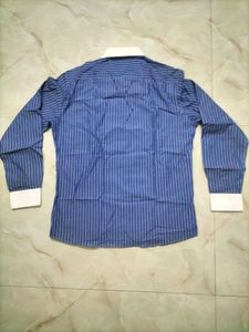 Blue Striped Men's Shirt
