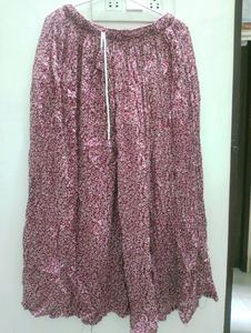 Floral Print Maxi Skirt