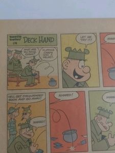 12c Vintage Beetle Bailey 1967 Comic Book