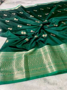 Soft Silk Allover Booti Saree