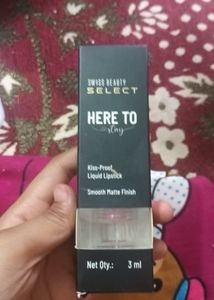Swiss Beauty Liquid Lipstick - Here to Stay