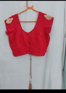 Red Embroidered Lehenga Choli
