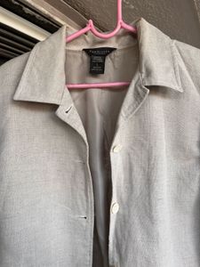 Linen Blend Blazer