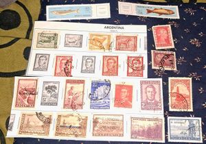 25 (1950-70s) Argentina Stamps