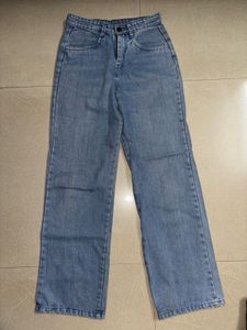 Light Wash Wide Leg Jeans