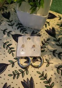 Stylish Circle Drop Earrings 🎀