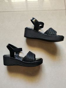 Brand New Black Platform Heels / Wedges