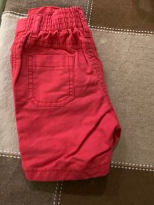Cute Red Shorts For Girl/boy