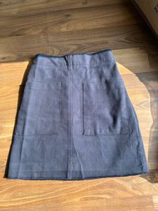 Basic Blue Mini Skirt