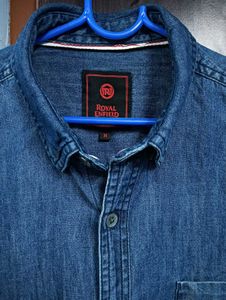 Denim Button-Down Shirt