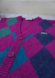 Lacoste Argyle Sweater Vest