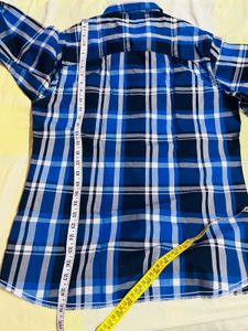 Ucla Men's Plaid Long Sleeve Checked Shirt