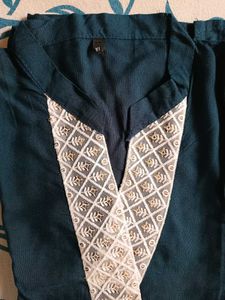 Blue Rayon Long Kurti