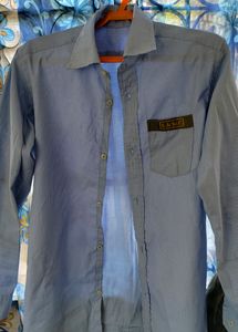 Blue Checked Shirt