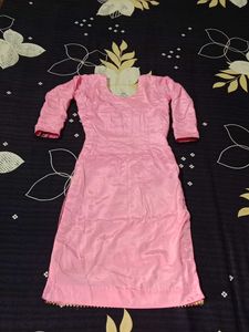 Elegant Pink Kurta Set with Dupatta