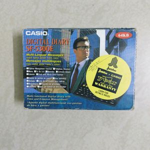 Imported Casio Digital Diary Needs Repair
