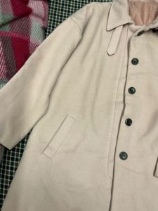 Elegant Pink Trench Coat