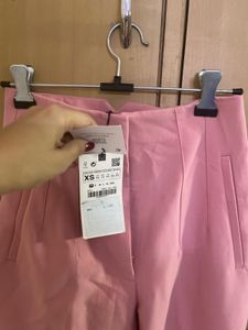 Zara High Waist Formal Trouser Figure Flattering