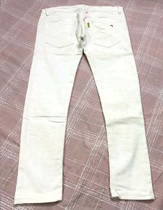 MEN'S WHITE JEANS