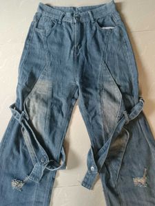 🇰🇷Stylish Wide Leg Jeans