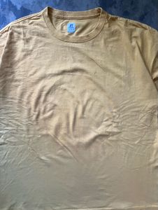 RUSSEL Men's  Yellow T-Shirt